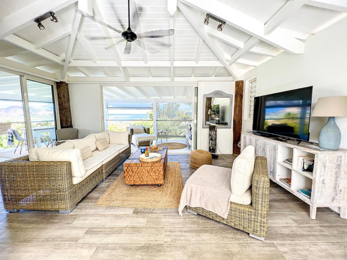 Villa Cazou, sea view, private pool, Wifi 100Mbps Oyster Pond Esterno foto