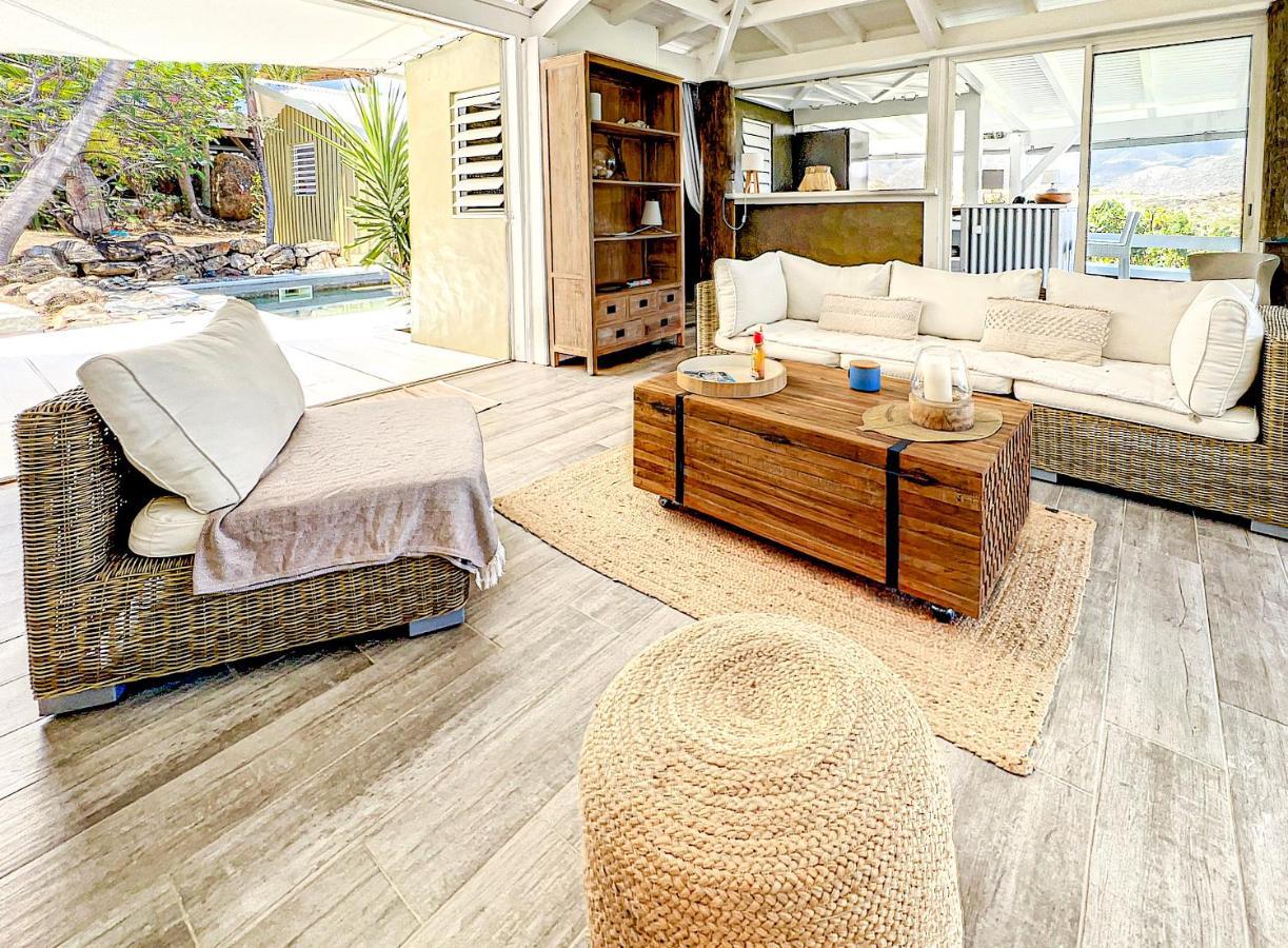 Villa Cazou, sea view, private pool, Wifi 100Mbps Oyster Pond Esterno foto